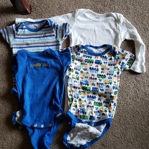 4 Gerber onsies